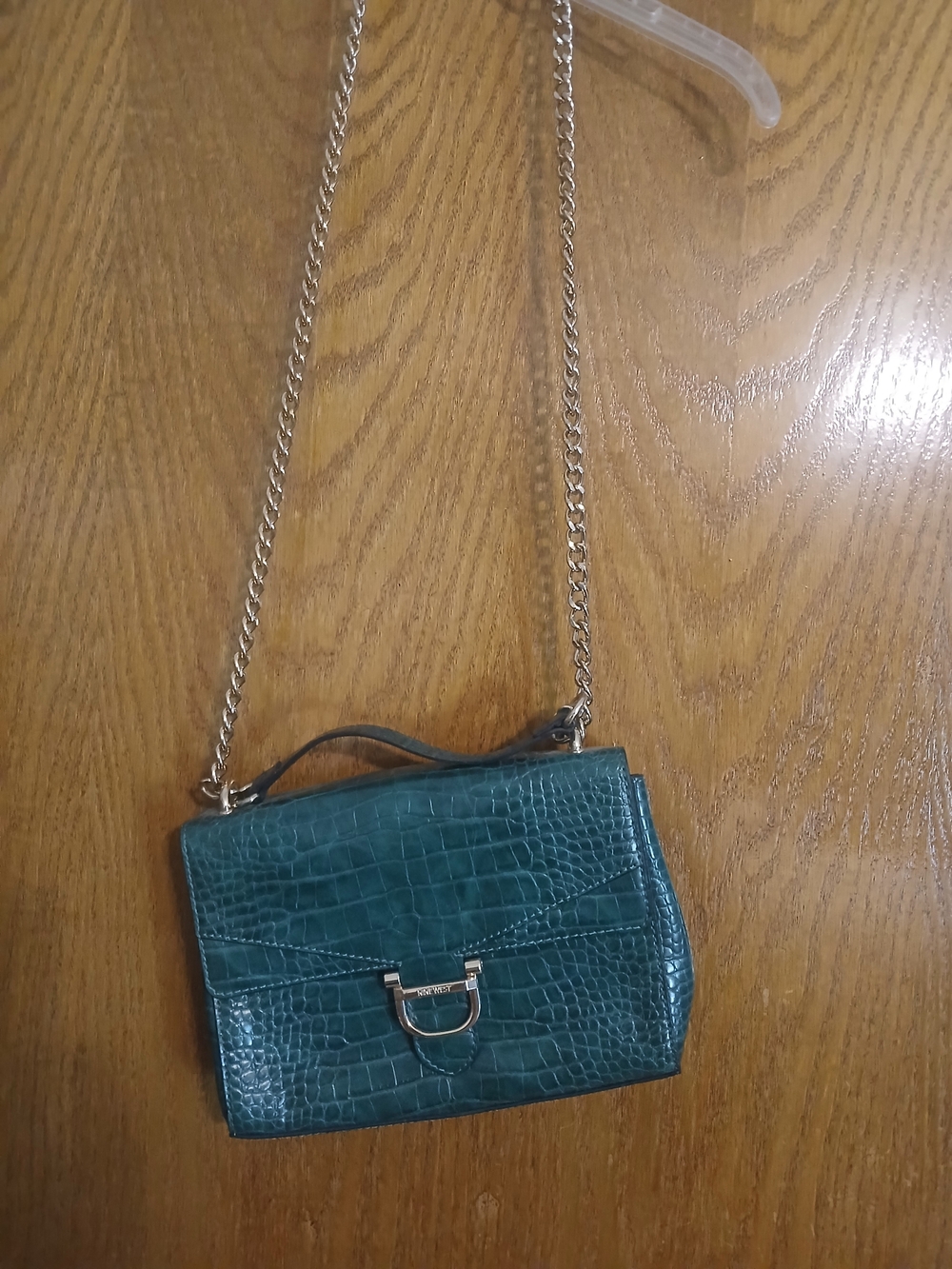 Nine West Emerald Green Crossbody Bag